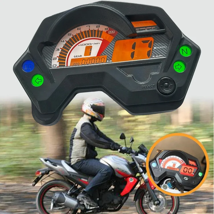 Trusted Supplier Motorcycle Speedometers tachometer for yamaha fz s v1 fz16 instrument cluster