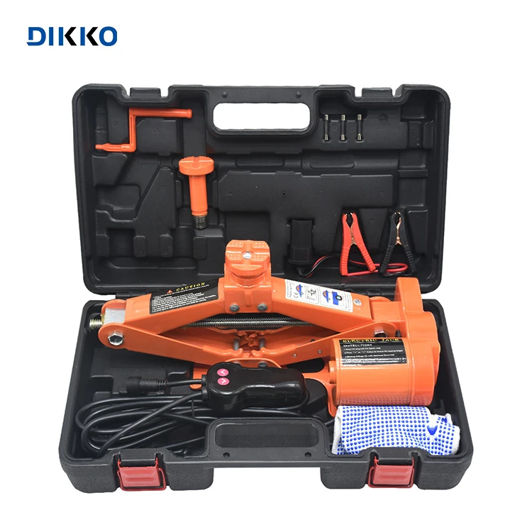 Mini Electric Scissor Jack Tool Portable Scissor Car Jack 12volt Electric Scissor Jack for Car