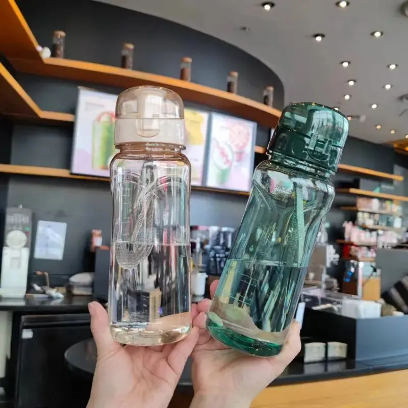 Convenient Student Sport Water Cup Plastic Portable Water Container Couple Mug Large Capacity Outdoor Travel Sport Water Bottle