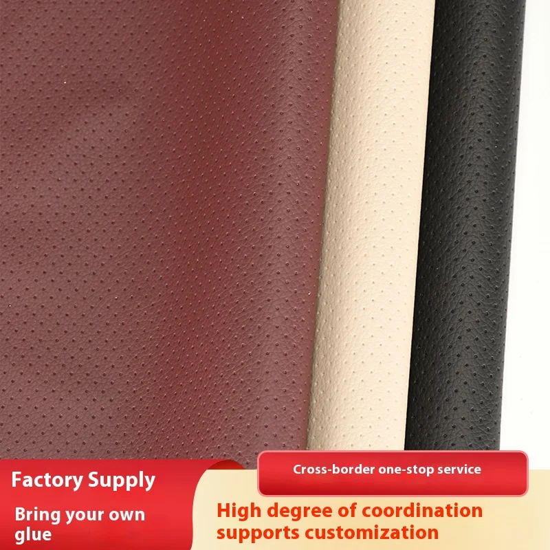 Waterproof Self-Adhesive Soft Sofa Artificial Synthetic Leather Material Fabric PU Sticker for Furniture Shoes Car Bag