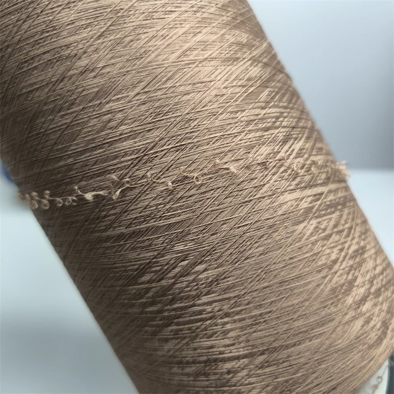 Dope Dyed ACY Spandex Air Covered Nylon Yarn For Knitting