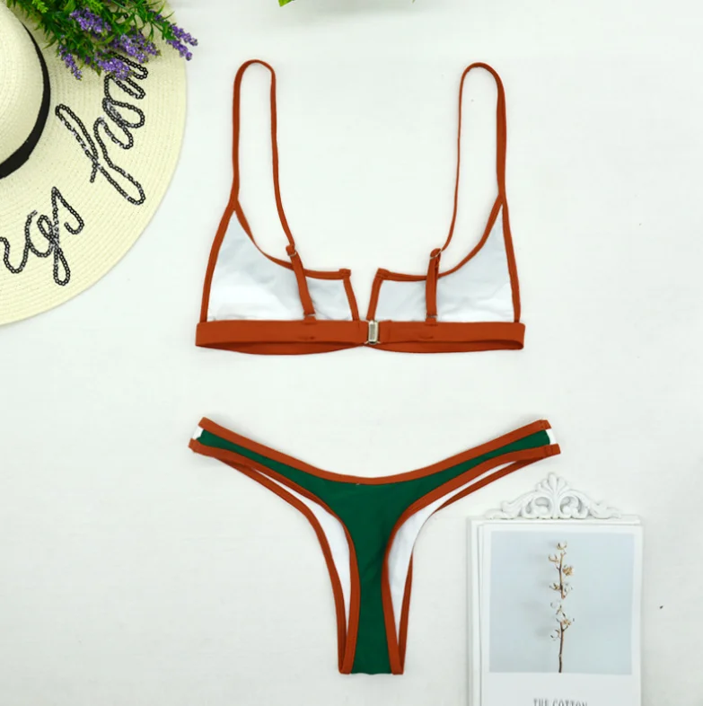 18 teen young girl school girl open swimwear sexy micro thong bikini 2020