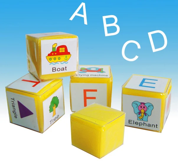 Wholesale Early Childhood Sensory Educational Toys Sponge Dice Set for Kids Age 5 to 7 Made PP Paper Material Crafts Packed Box