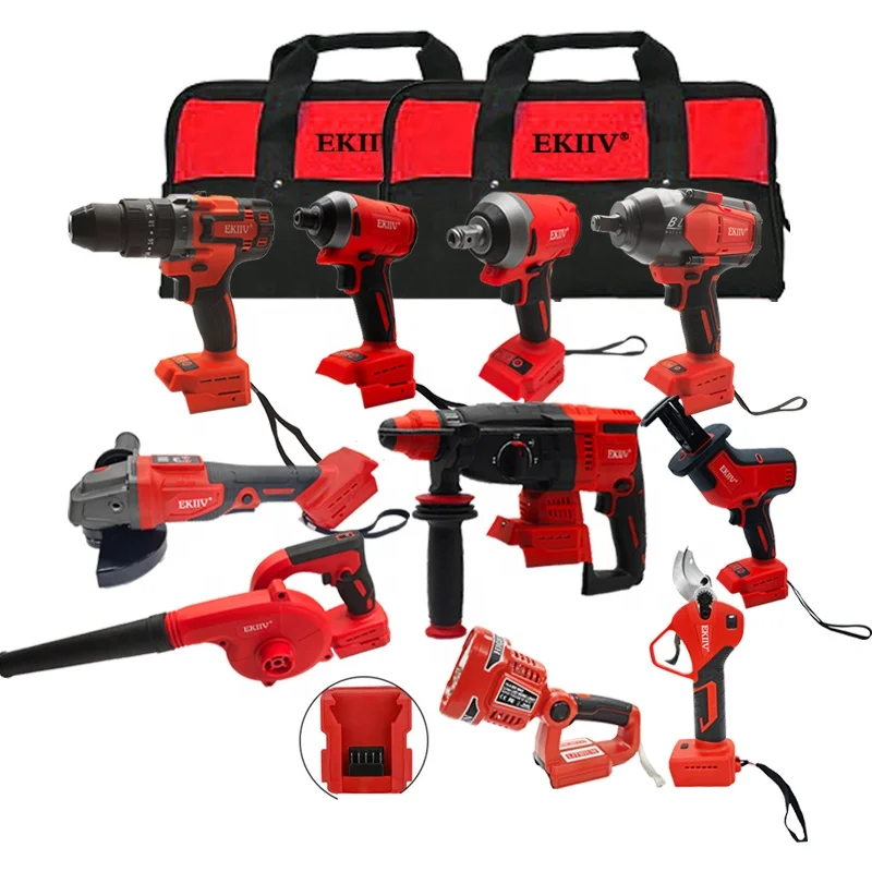 FAST SHIPPING Combo Power Tools 15 Kits Tool Set 20v Volt 18v Drills Saw