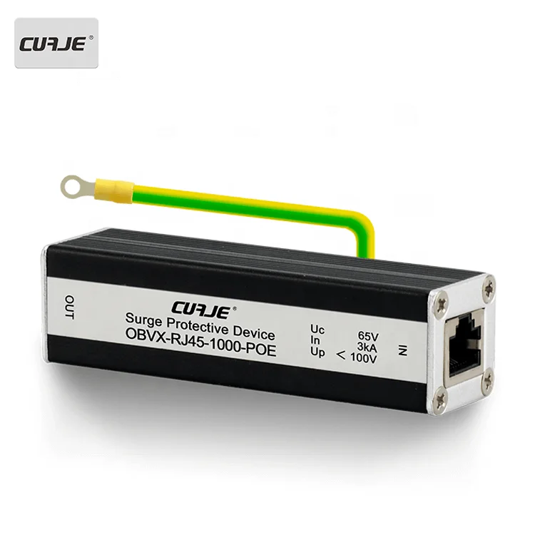 Сетевой стабилизатор напряжения Rj 45 rj45 SPD RJ45 защита от вспышки