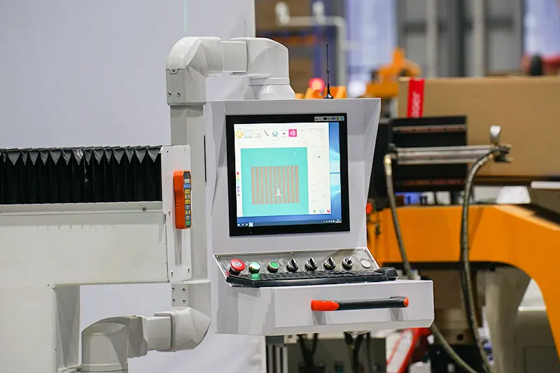 4 Axis CNC Bridge Saw Stone Slab Cutting Machine 3220 CNC Marble Quartz Kitchen Countertop Making Machine From Blue Elephant