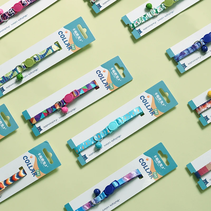 Wholesale Customized Cat Collar with Bell Adjustable Pet Collar