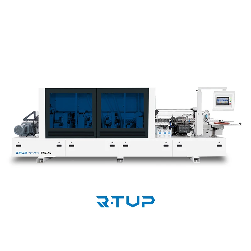 R-TUP Woodworking Edge Bander Machine EVA Glue Automatic Edge Banding Machine