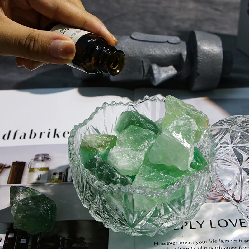 New design home air diffuser fragrance stone crystal diffuser with essential oil