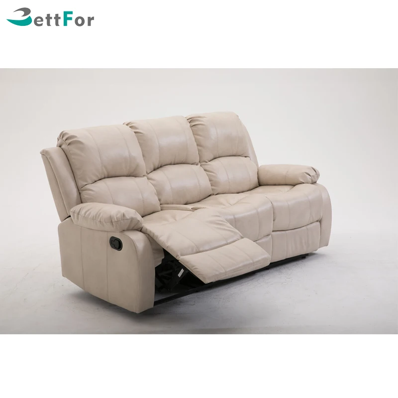 
Hot-selling living room leather recliner sofa set modern 