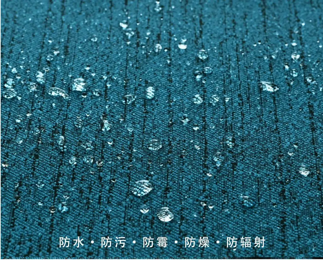 Factory supply ready stock all our products 2.8/3.2m width fabric, water proof, antifouling,  radiation proof func