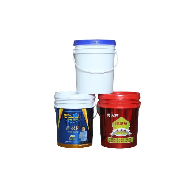 Wholesale price 3L factory supply clear plastic bucket food grade packaging barrel round transparent pail