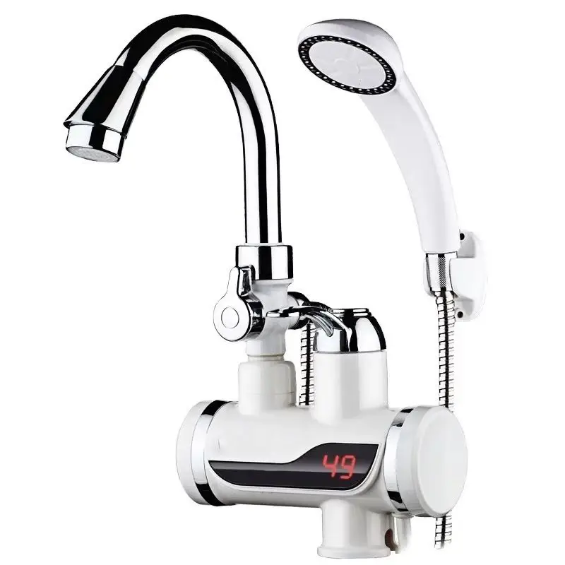 Easy to installInstant Electric Water Heaters  Display Heating Instant Hot And Cold Water Tap Electric Faucet electric shower
