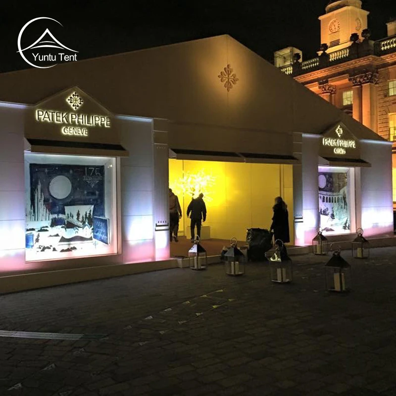 Premium Transparent PVC Tent Spectacular Venue For 400 Attendees