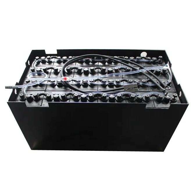 7VBS  390 Amp Forklift Battery 12v 24v 36v 48v 80v 390 amp batteries with self-watering system