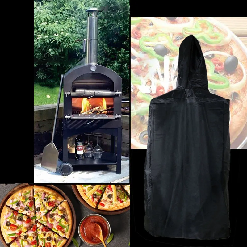 Promotional Specials Pizza Oven Waterproof Rain Bbq Cover Chimney Pizza Oven Cover