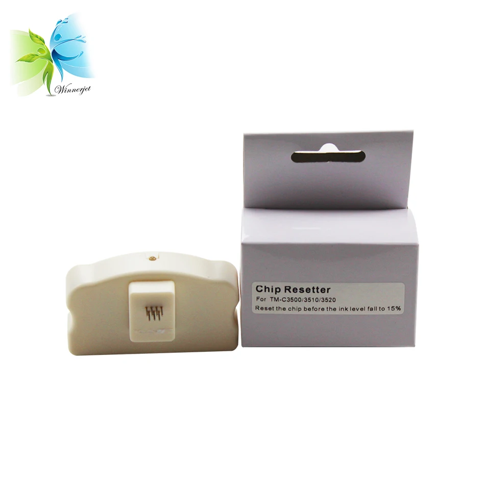 Winnerjet Compatible SJIC22P Chip Resetter Reset Orginal Chip for Epson TM-C3500 C3510 C3520 Printer