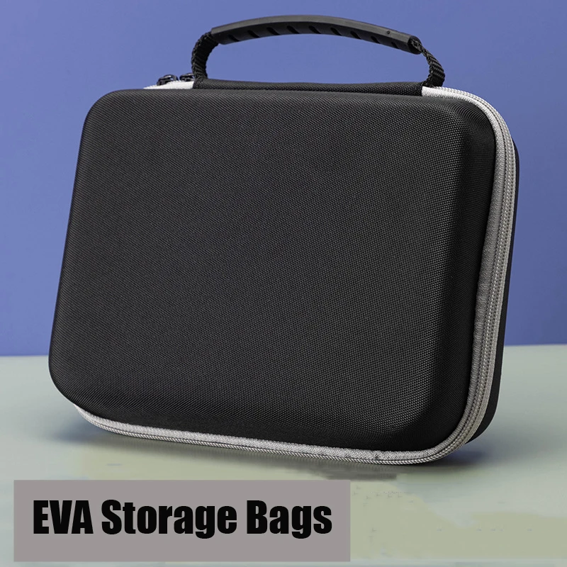 Wholesale Tote Hard Drive Case Portable EVA Bags with Zipper TWS Earphone Storage Box Waterproof Hard Disk Case Small Travel Bag