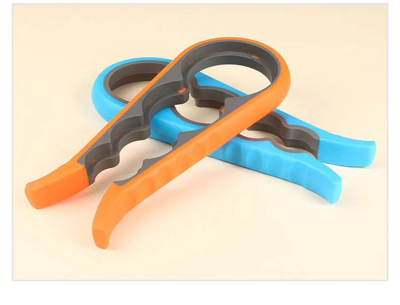 Gourd-shaped Multi-Functional Colorful Bottle Can Opener Jar Lid Opener For Anyone