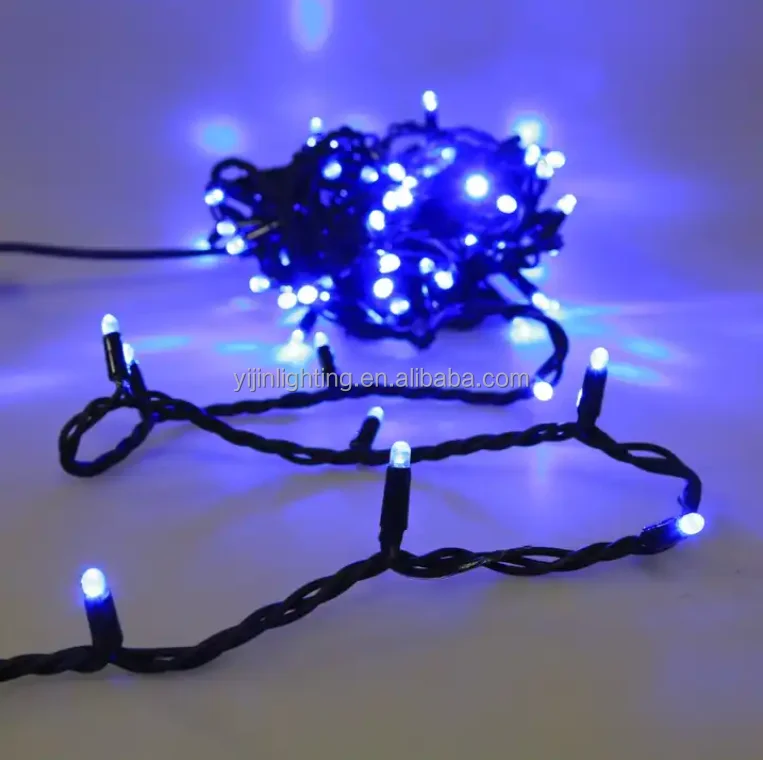 220V IP65 Waterproof 10m  Extensible Outdoor Christmas Lights With Male and Female Connectors