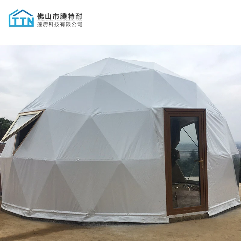 
Hot Sale Winter Outdoor Luxury Trade Show Tent Transparent Tents Igloo Geodesic Dome House Tent 