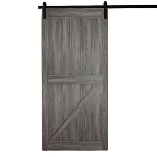 Hot sale in American market pvc interior sliding barn doors barn door mechanism high quality
