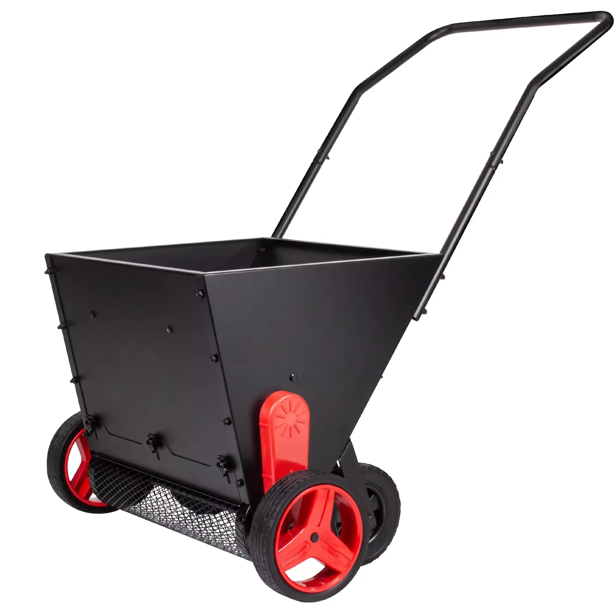 LARIX High Quality Steel Lawn Level Tool With Handle For Garden Backyard Lawn Drop Spreader