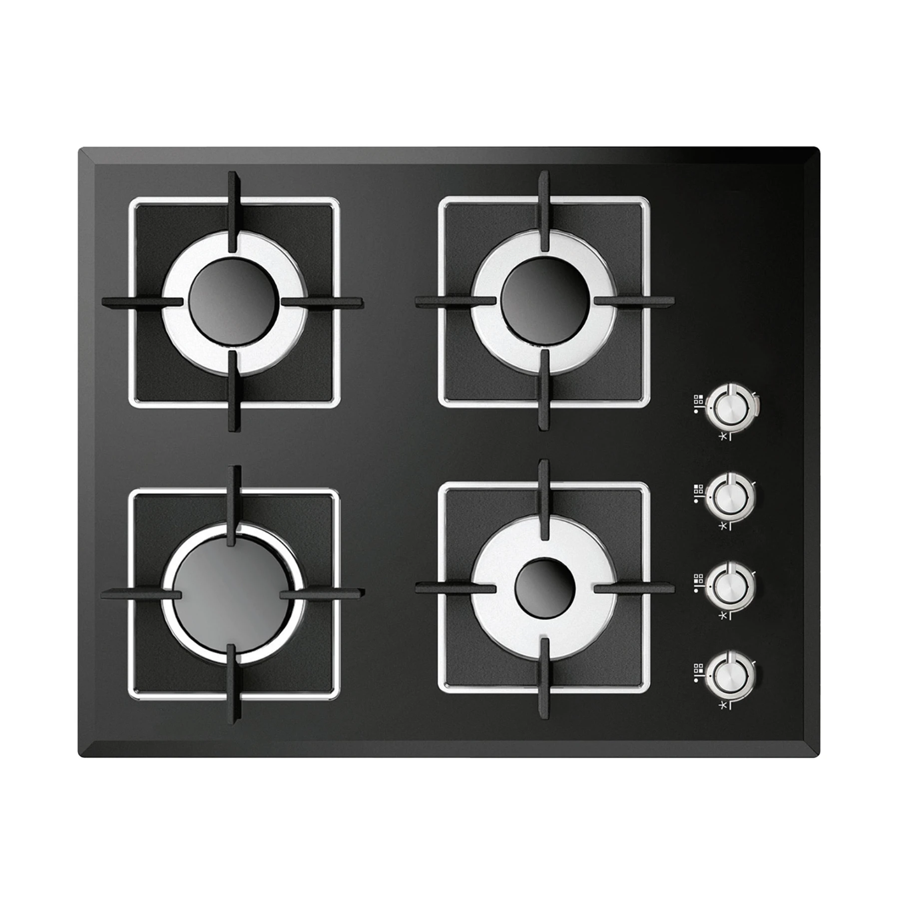 Hybrid Electric Gas Cooking Center Four Pure Copper Burners Class Energy Efficient FFD Table Made Iron Aluminum Ceramic Battery