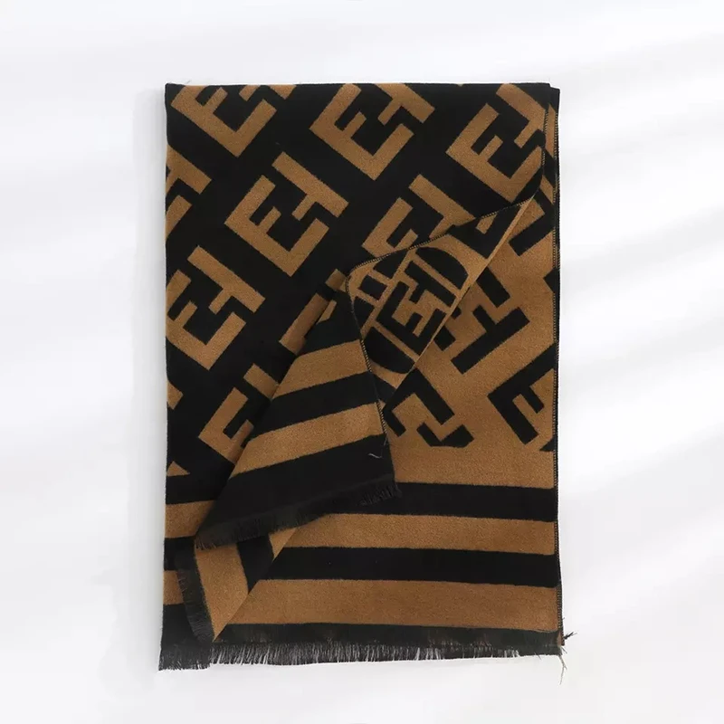 Women Winter Warm Vintage Print Cashmere Scarf Pashmina Shawl Ladies Outdoor Blanket Wraps Long Cape