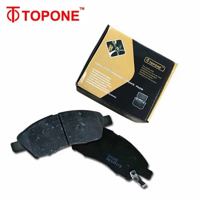 Top One brake pad for Nissan Tiida 2004-2013 D1592 GDB7742 41060-ED525 D1060-1HJ0A D1288 break pad