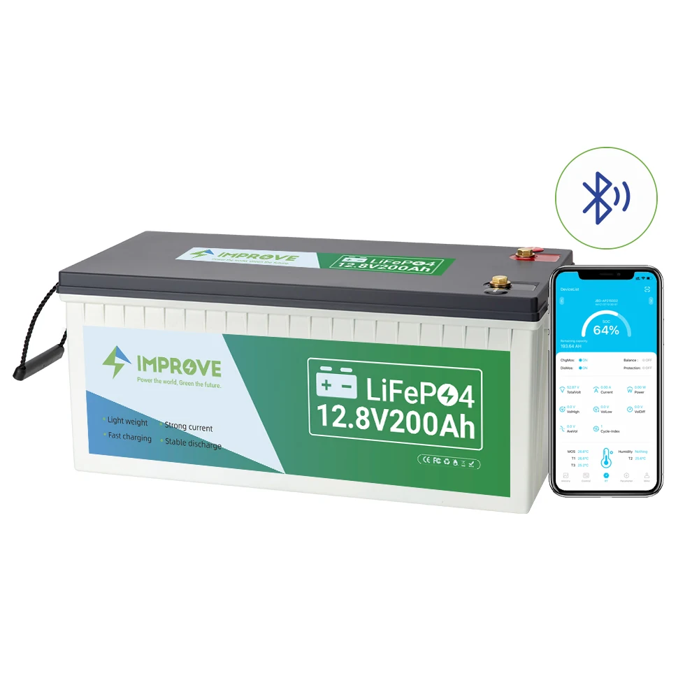 Lifepo4 12V 200ah 300ah литиевая батарея 24v 100ah LiFePO4 солнечная для хранения энергии