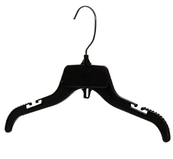 Hangon Plastic with Notches Shirt Hangers Plastic Hanger  Adjustable Clips