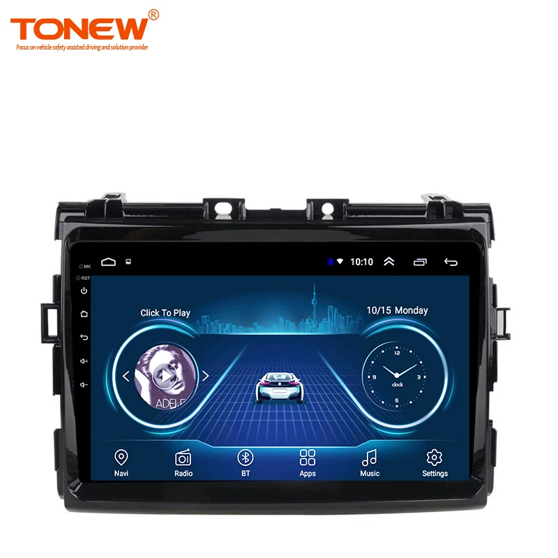 Tonew Car Radio for Toyota Estima/PREVIA/Tarago/Canarado 2006-2012 Multimedia stereo System head unit Android 10