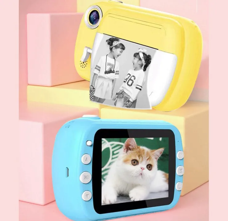 new camera instant thermal printable Digital Camera Mini Polaroid Camcorder XH680 Instant Thermal Print Paper Photo