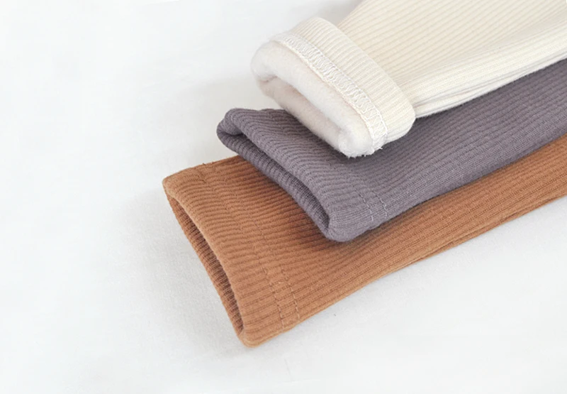 
Unisex Organic Warm Fleece Baby Pants Elastic Waist Baby Leggings Toddler Pants Children Kids Trousers Girl Boy Baby Clothes 