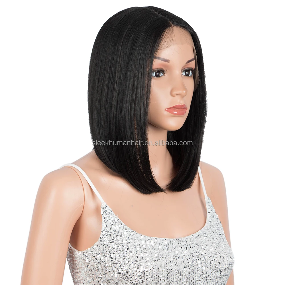 Термостойкий синтетический парик на сетке прямые короткие парики с эффектом омбре средней длины термостойкие синтетические