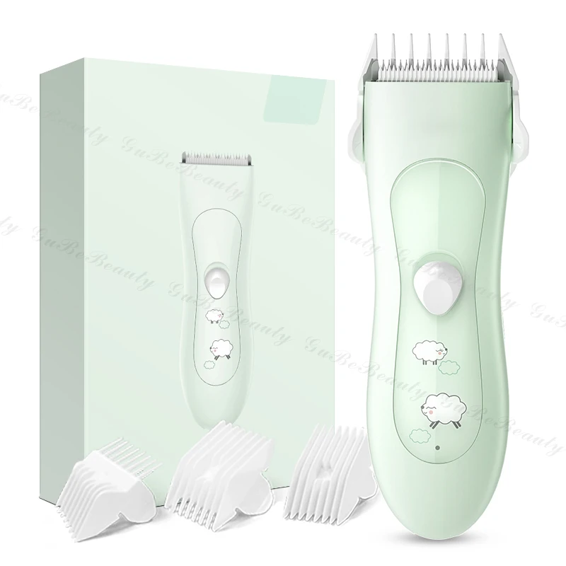 
Gubebeauty professional quiet ceramic waterproof electric mini hair trimmer for homeuse children with FCC&CE 