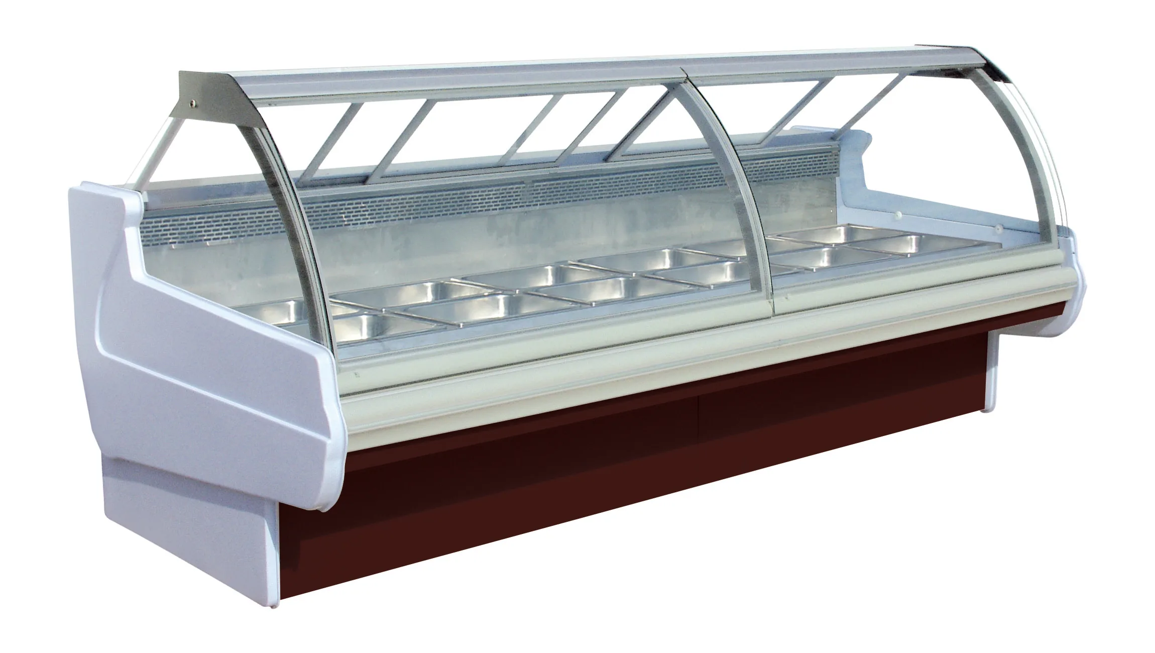 Cooked Food Display Cabinets Refrigeration Equipment Deli Cooler Meat Display Refrigerator Deli Showcase
