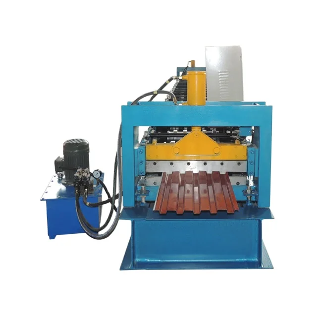 Metal galvanized aluminum corrugated steel sheet making machine colored steel wall glazed roof panel tile roll forming machine