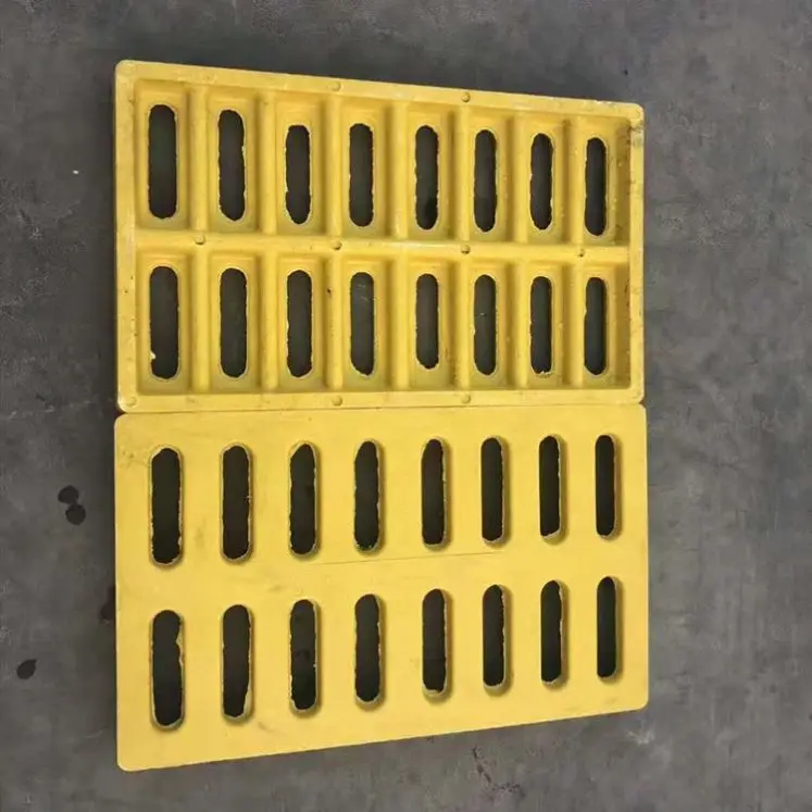 
Impact resistance sand fiberglass road manhole cover for sidewalk 