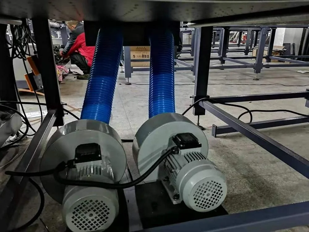 Lever arch file /rigid box automatic double feeder gluing machine