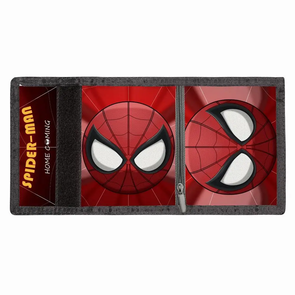 2022  Whole Spider Cartoon Kids  Girls Boys  Wallets  Zipper Coin Pocket Card Holder  Purse