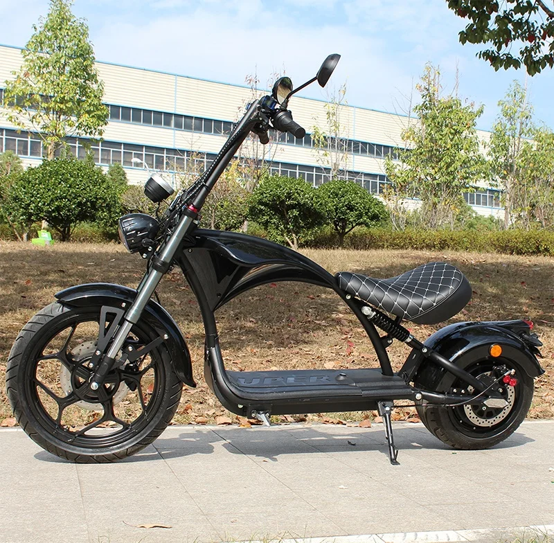 EU/USA Warehouse EEC COC 2000W 3000W Two Wheel Long Range European Warehouse Citycoco Electric Scooters motorcycles 3000w