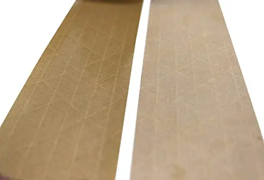 Nature Rubber Glue Strong Self Adhesive Carton Packing Brown Reinforced Kraft Paper Tape