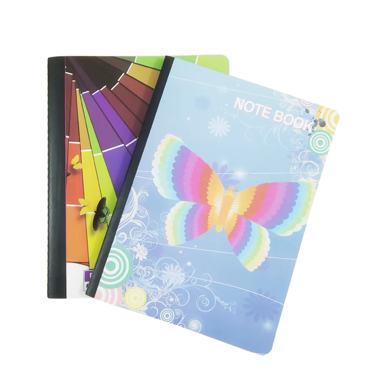 Блокноты с индивидуальным принтом для старшей школы, составная книга с линейками, Cuaderno Escolar 100 Hojas