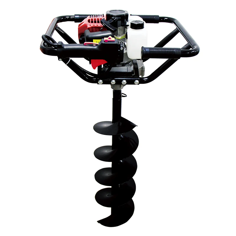 High Quality Garden Tools Two Stroke Earth Auger Machine Post Hole Digger Hand Auger for Sale