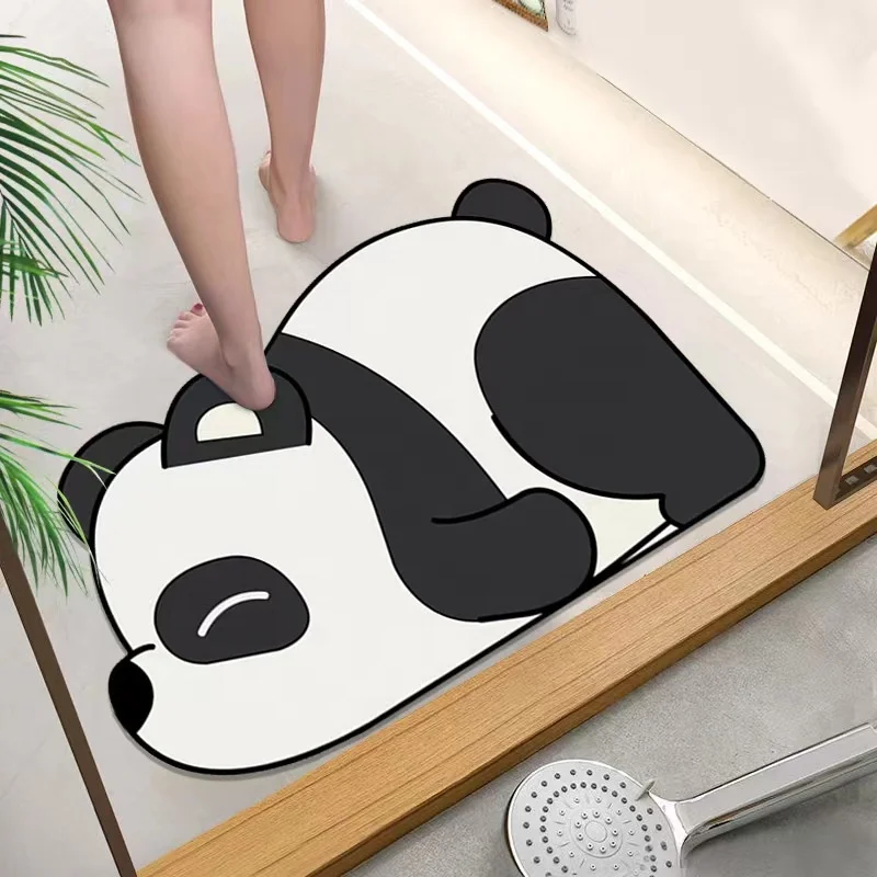 Diatom Mud Floor Mat Anti Slip Diatomite Bath Mat For Bathroom Entrance Doormat Floor Carpet