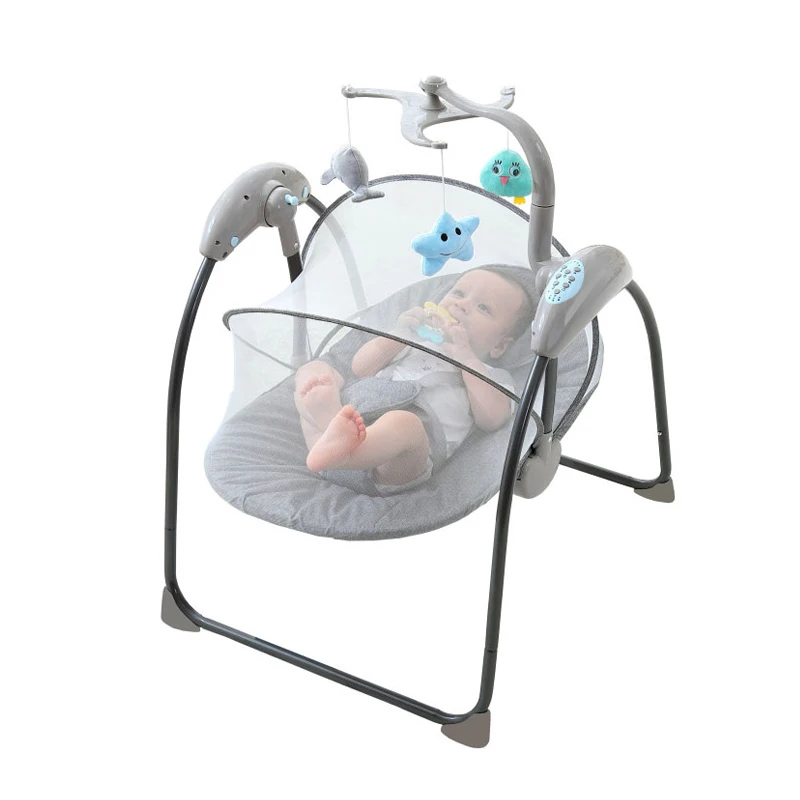 Babies Products Remote Control Baby Rocking Chair, OEM Relax Baby Swing Chair/