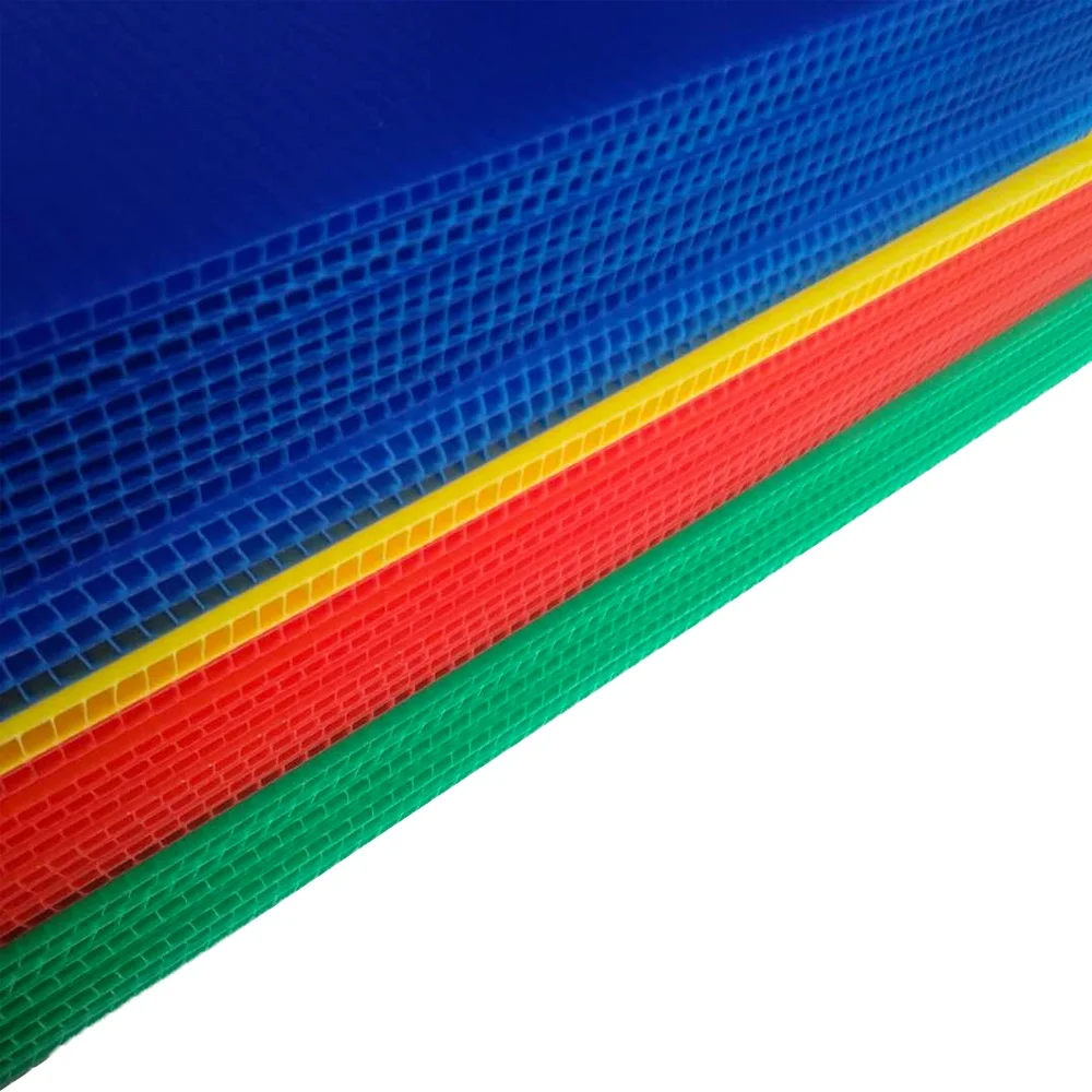 5MM 1000gms  polypropylene PP corflute coroplast sheet