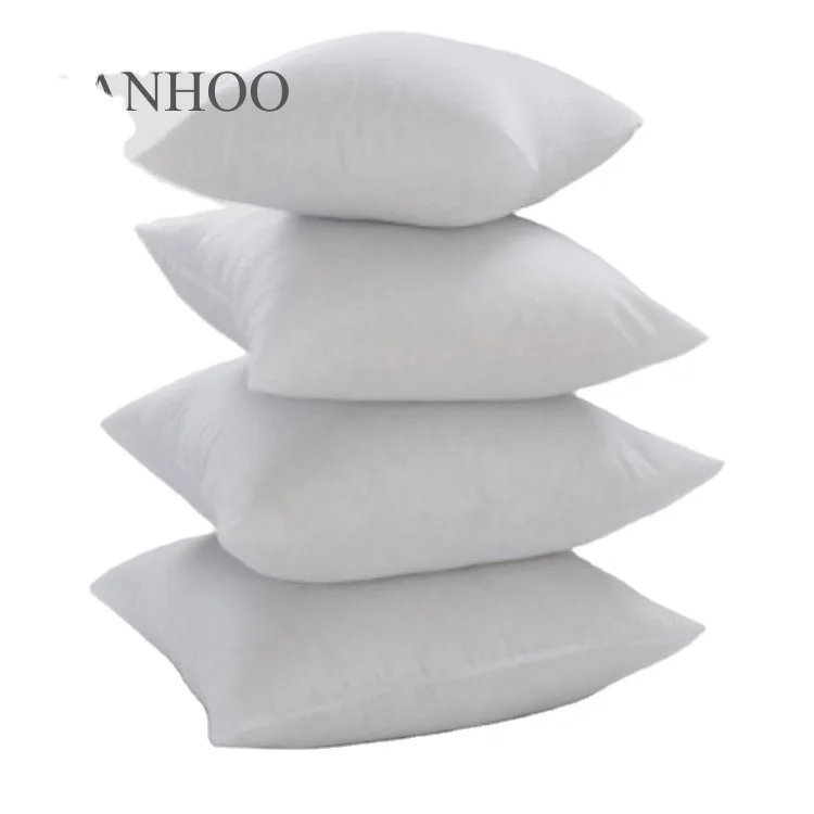 SANHOO Washable 50x50cm Sofa Couch High Quality  Pillow Decorative Polyester Microfiber Pillow For Home Hotel